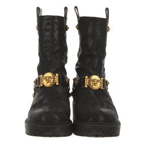 VERSACE HARNESS BOOT Medusa Combat Tribute US 7 (37)